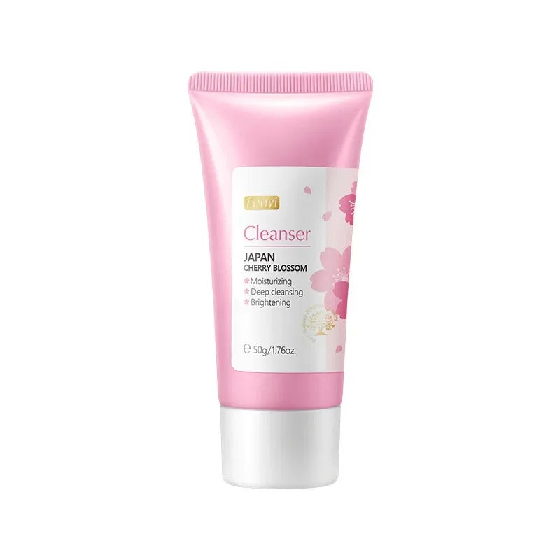 Nettoyant visage à la vitamine C, nettoyant en profondeur, hydratant, éliminateur de points noirs, soin du visage, mousse nettoyante, soin de la peau