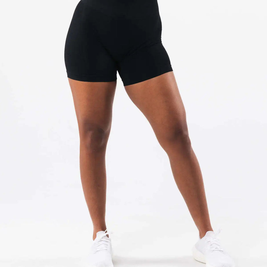 NCLAGEN Sports Shorts Woman High Waist Gym Clothes Seamless Leggings Booty Scrunch Tights Running Workout Fitness Cycling Shorts