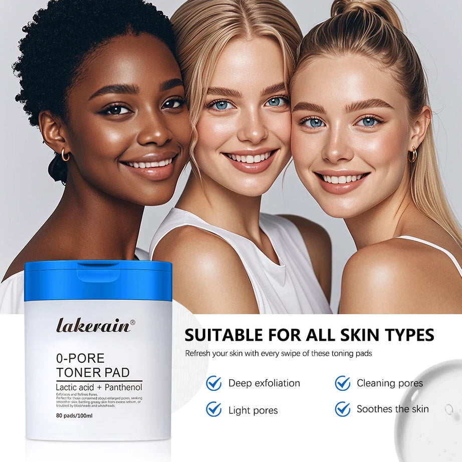 Disques toniques visage Zero Pore Pad 2.0 à double texture pour exfolier et lisser les pores. Soin coréen pour tous types de peau. 70 disques.