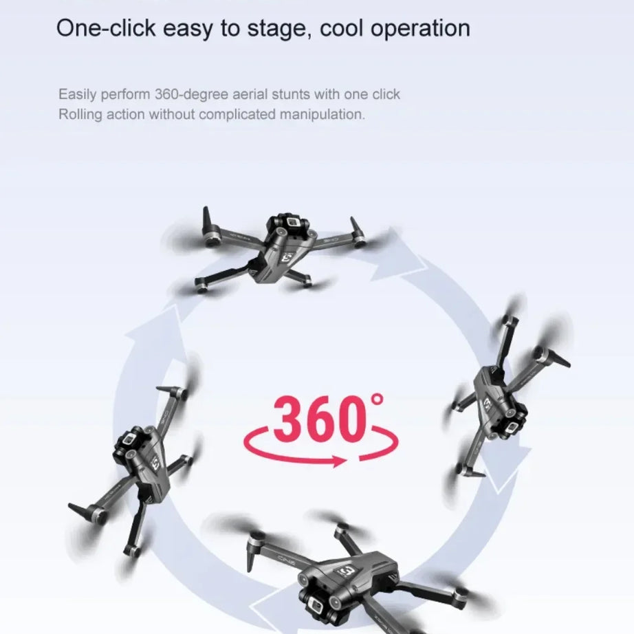 Drone Original Z908 Pro /MAX 8K ESC Professionnel 4K avec localisation par flux optique et évitement d'obstacles sur 3 côtés - Quadricoptère jouet