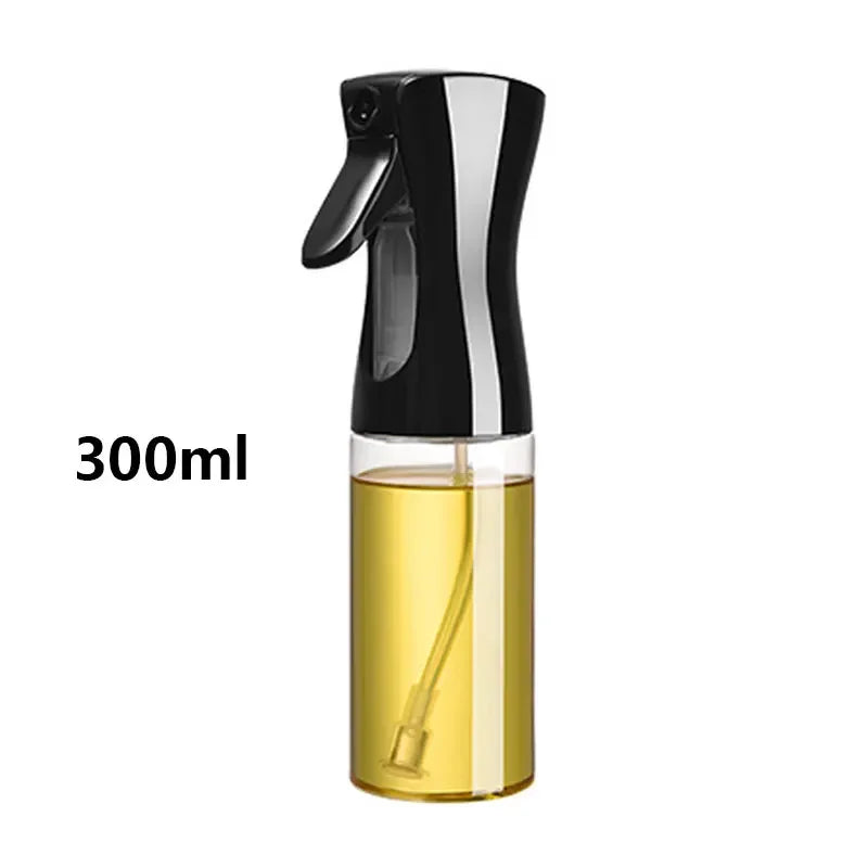 Flacon pulvérisateur d'huile de 200/300/500 ml pour barbecue et cuisson à l'huile d'olive, flacon en plastique, flacon vide pour vinaigre ou pinceau à huile
