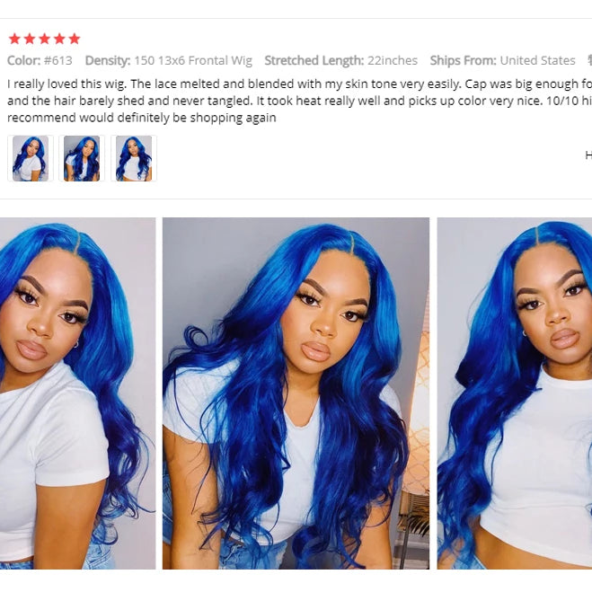 13x4 13x6 360 HD Transparent 613 Honey Blonde Color Lace Front Human Hair Wigs for Women Raw Brazilian Straight Lace Frontal Wig
