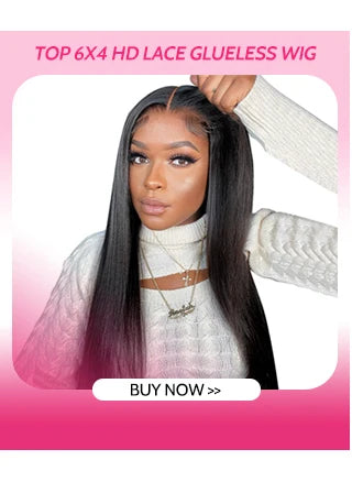 Perruques ISEE Hair sans colle, cheveux humains, prêtes à porter, lisses, pré-épilées, faciles à porter, avec lace front 7x5HD et dentelle prédécoupée.