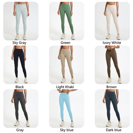 Leggings taille haute Hearuisavy en tissu ultra doux, séchage rapide, parfaits pour la gym, le yoga et la course à pied. Effet push-up.