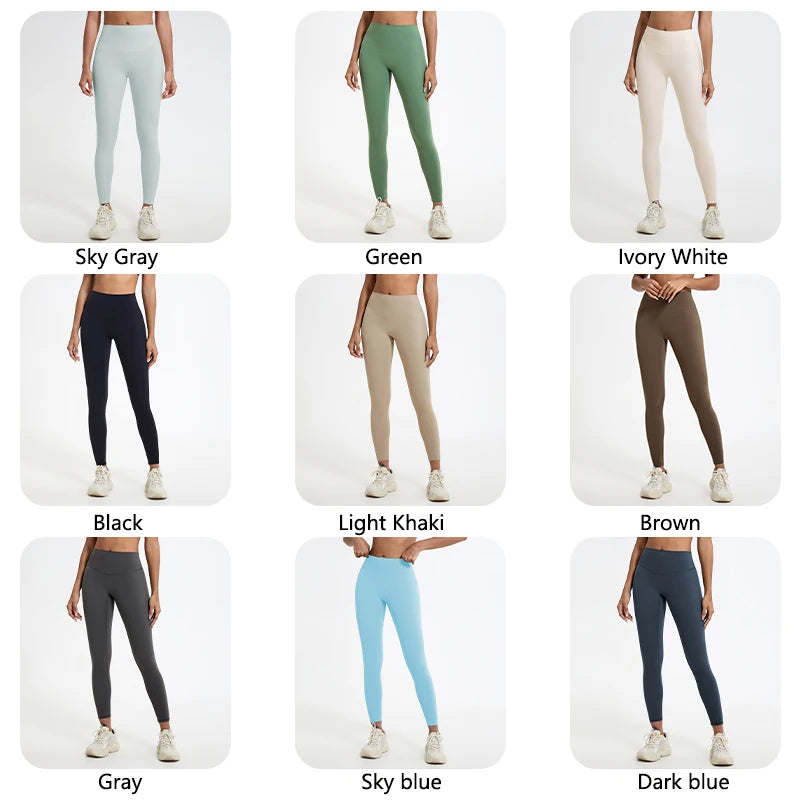Leggings taille haute Hearuisavy en tissu ultra doux, séchage rapide, parfaits pour la gym, le yoga et la course à pied. Effet push-up.