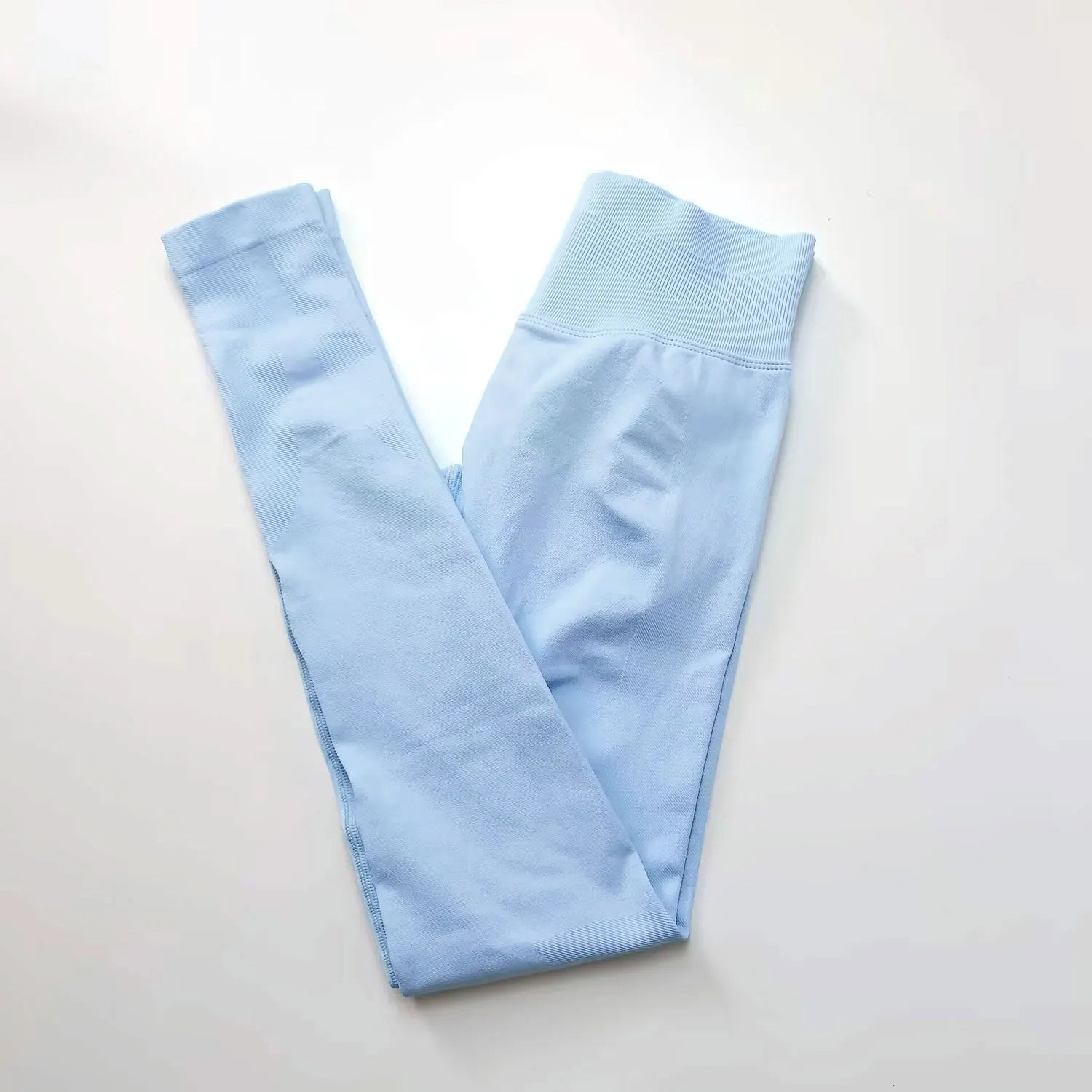 Leggings NCLAGEN Impact pour femmes, sans coutures, pantalon de sport et de yoga, bande côtelée basse, vêtements de gym et de fitness, collants froncés pour les fesses