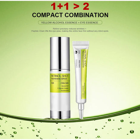 Crème contour des yeux hydratante et raffermissante au rétinol coréen, sérum liftant et raffermissant à la vitamine A pour le visage, atténue les ridules
