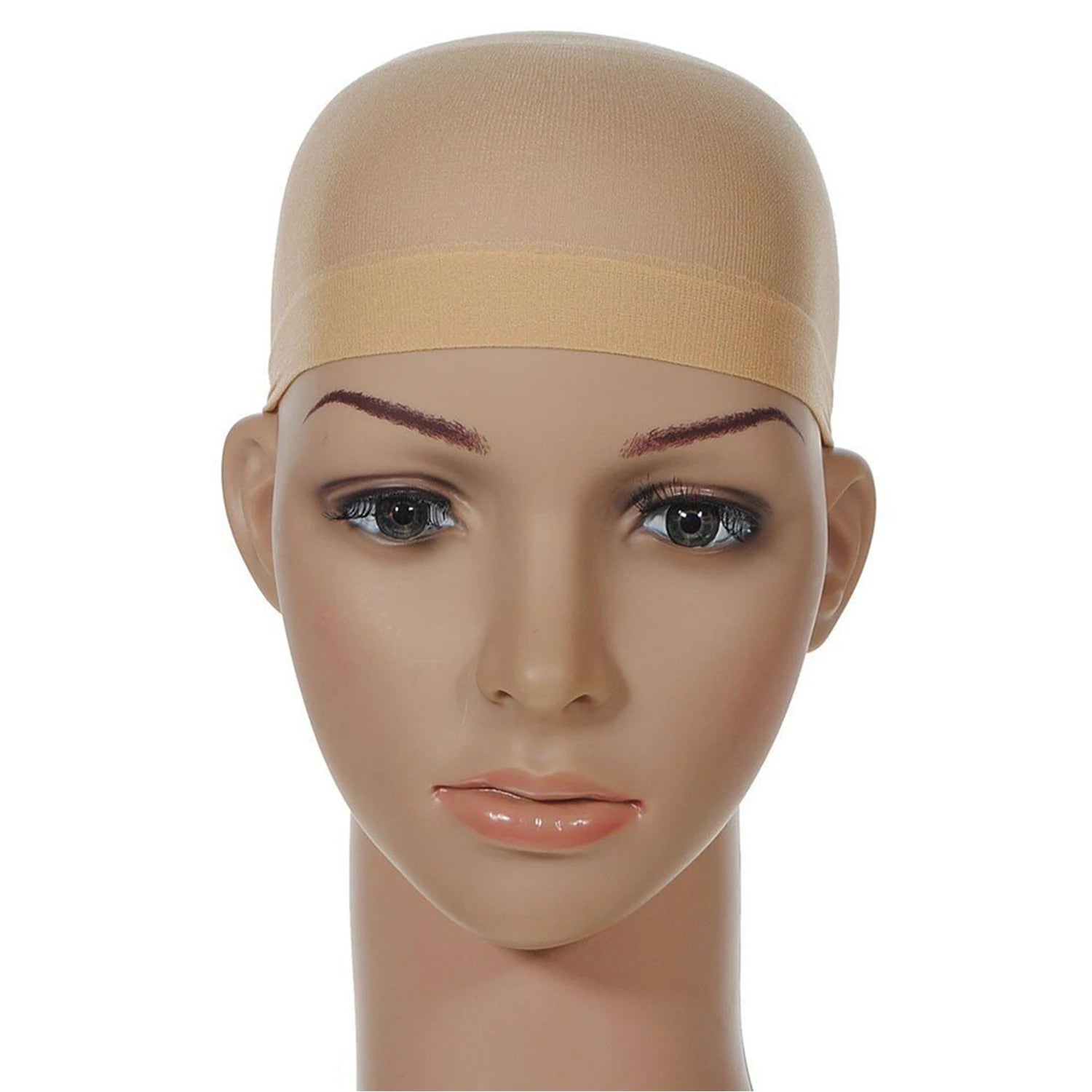 Bonnets de perruque, filets à cheveux, bonnets extensibles en maille, tailles uniques (2, 10, 12 ou 20 pièces).
