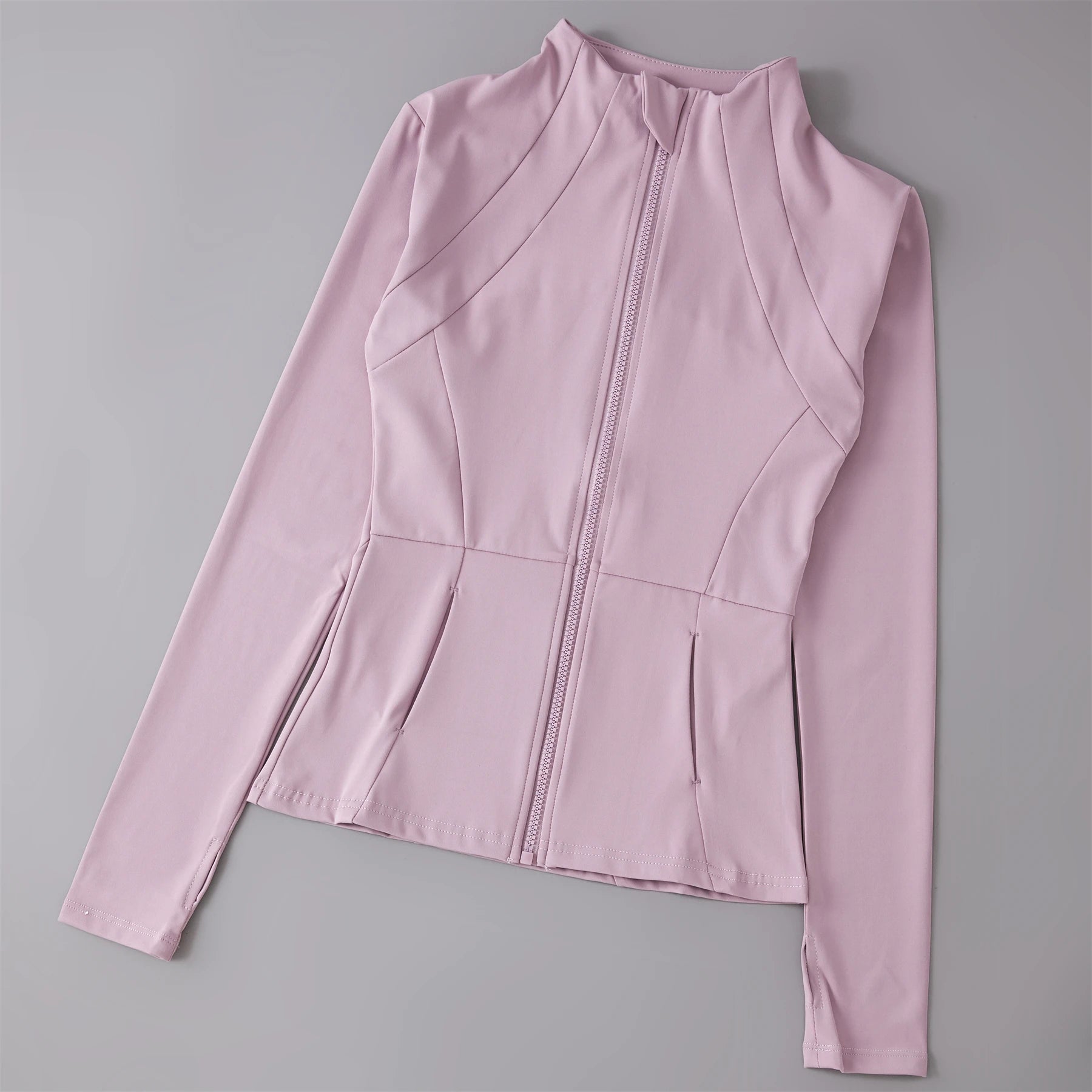 Vêtements de yoga coupe-vent, vêtements de sport pour femme, sweat-shirt à manches longues, veste de sport, haut d'entraînement pour femme, vêtements de sport