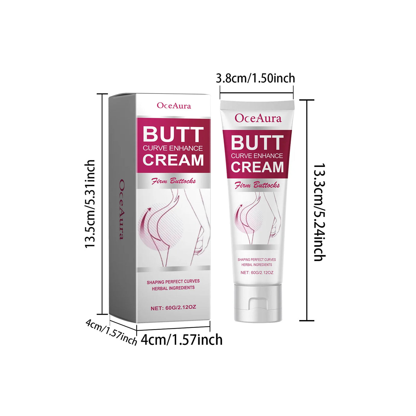 Crème liftante pour les fesses, les hanches et la poitrine, massage pour une croissance plus ferme et repulpante, prévient l'affaissement des seins, pour des fesses plus volumineuses, raffermies et galbées.