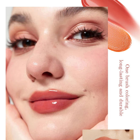 MAGIC CASA Lot de 6 flacons de gel hydratant pour les lèvres, longue tenue, pour des lèvres lisses et brillantes.