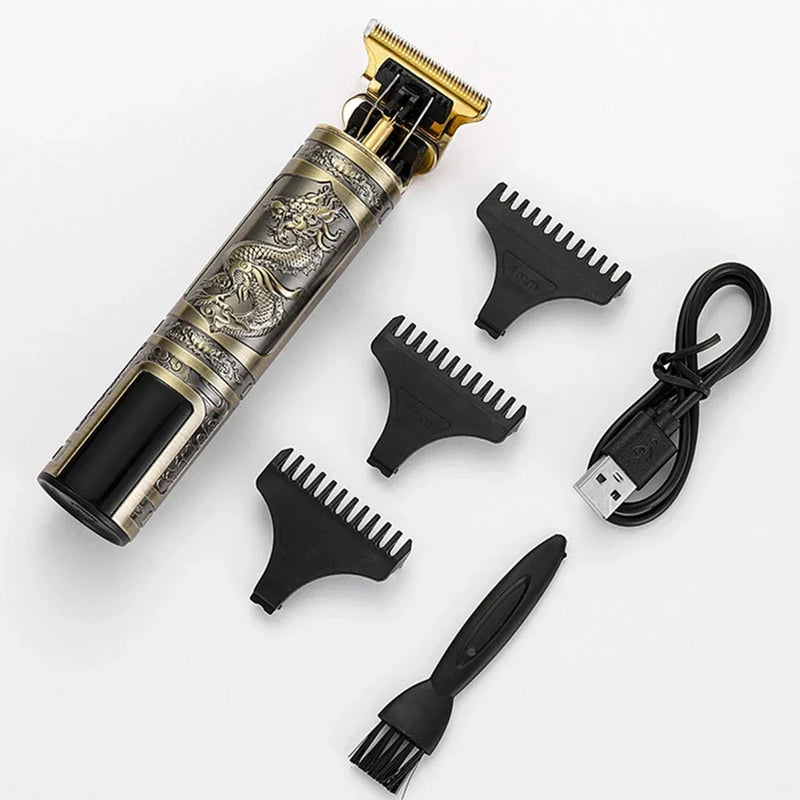Tondeuse à cheveux électrique sans fil Vintage T9, tondeuse professionnelle pour hommes, rasoir, éclaircisseur de barbe, promotion