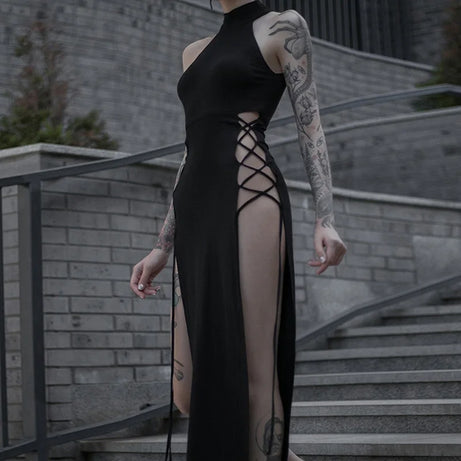 Robe courte verte élégante à manches longues pour femme, style streetwear, collection automne 2024