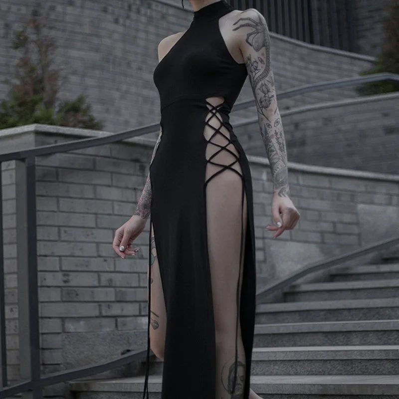 Robe courte verte élégante à manches longues pour femme, style streetwear, collection automne 2024