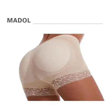 Culotte push-up femme 2025, effet fesses rebondies, rembourrée, taille haute, ventre plat, effet ventre plat.