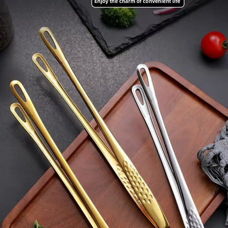 Pinces à barbecue en acier inoxydable, pinces à aliments, pinces à steak, pinces à pain, ensemble d'ustensiles de cuisine antidérapants, petits outils et accessoires