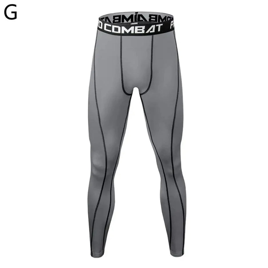 Pantalon de sport homme fitness running, legging moulant, pantalon de jogging, pantalon de compression slim yoga, pantalon de survêtement en lycra, tissu respirant