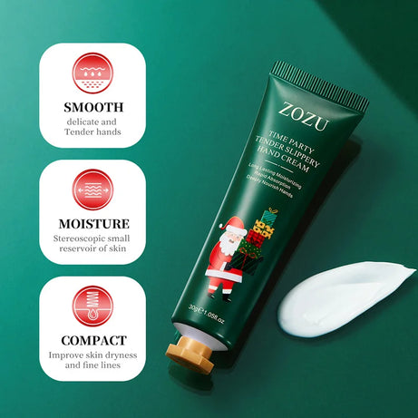 Crème pour les mains au riz, volumisante, rajeunissante, nourrissante, hydratante et rafraîchissante, non grasse, 30 g