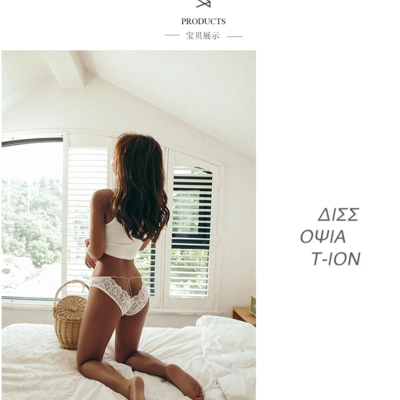 SP&CITY Nouvelle culotte sexy à strass pour femme, sous-vêtements en dentelle transparente, string sans coutures