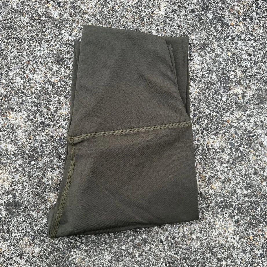 Solid Color Back Waist Pocket High Waist Yoga Legging Women Sport Cropped Pants Butter Athletic Gym Comprehensive Training Jog