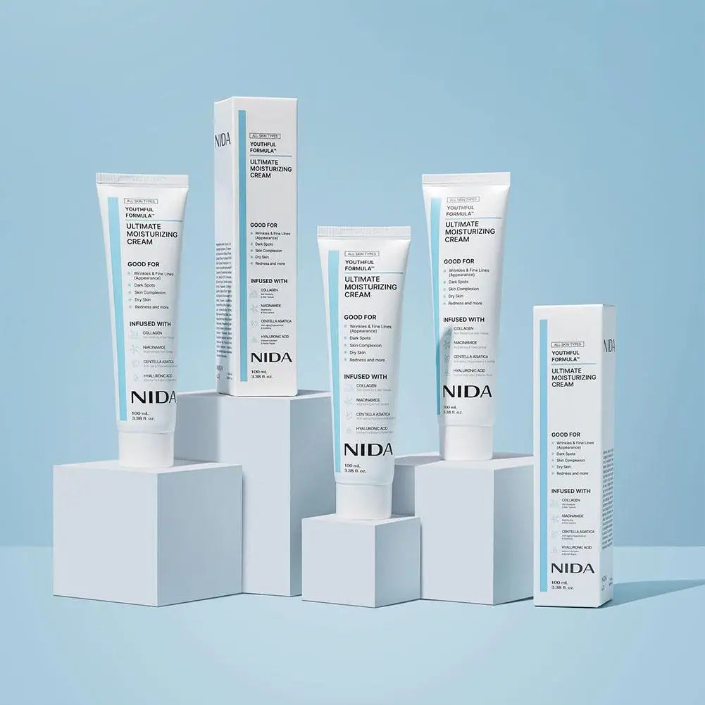 Crème hydratante ultime NIDA de Corée, anti-âge, à l'essence de propolis et au rétinol, revitalisante pour les yeux, soin hydratant intense pour la peau
