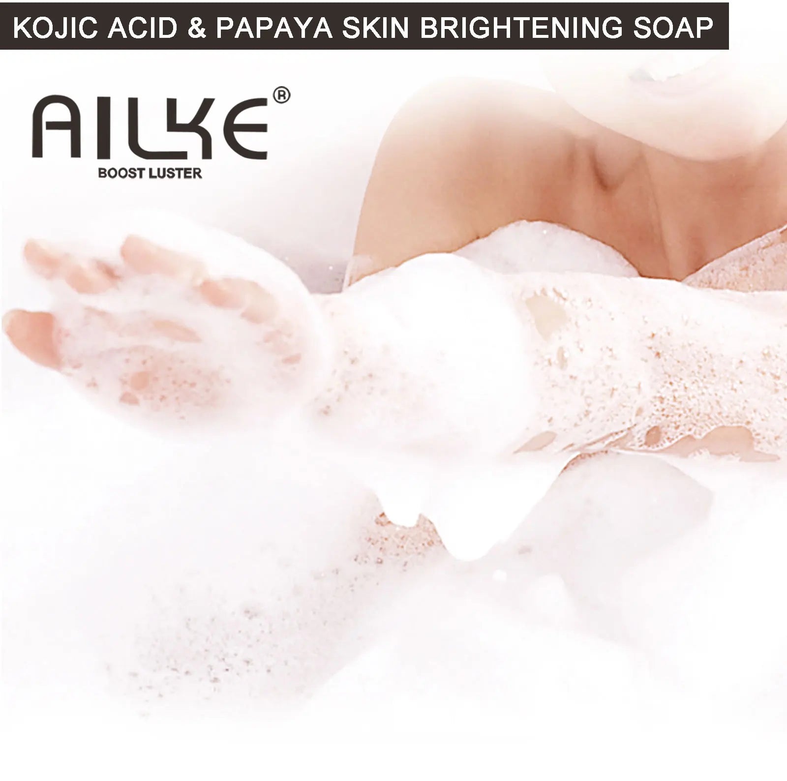 Kit de soins éclaircissants multivitaminés naturels AILKE : hydrate, unifie le teint, atténue les taches brunes et blanches, nettoie et lisse la peau.
