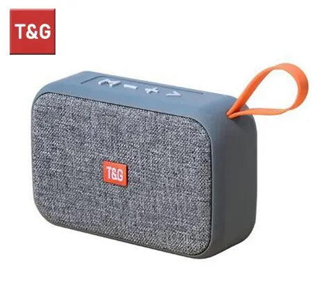 Barre de son portable mini sans fil TG506 Bluetooth 5.0 pour intérieur et extérieur, haute fidélité, compatible carte TF, radio FM, étanche