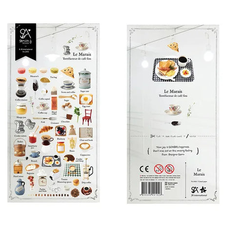 Autocollants Suatelier Foods, scrapbooking esthétique, jolis stickers pour carnets de voyage, décorations coréennes, agendas et fournitures de loisirs créatifs.