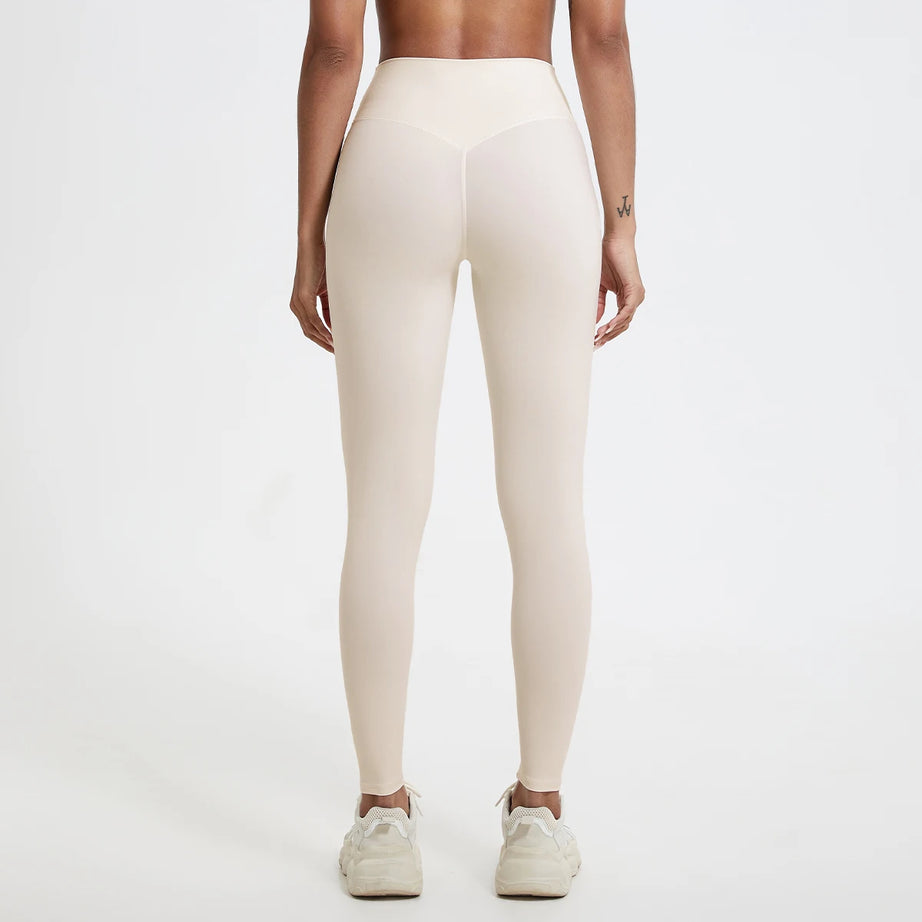 Leggings taille haute Hearuisavy en tissu ultra doux, séchage rapide, parfaits pour la gym, le yoga et la course à pied. Effet push-up.