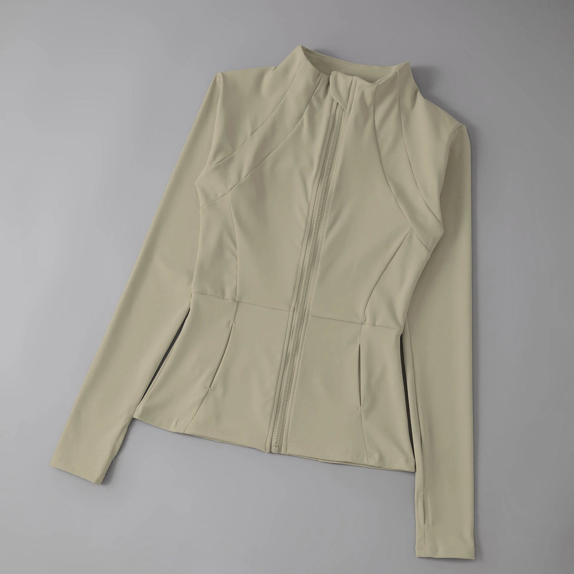 Vêtements de yoga coupe-vent, vêtements de sport pour femme, sweat-shirt à manches longues, veste de sport, haut d'entraînement pour femme, vêtements de sport