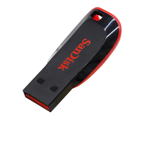 Clé USB SanDisk Cruzer Blade originale 16 Go, 32 Go, 64 Go, 128 Go, disque de stockage USB portable pour ordinateur