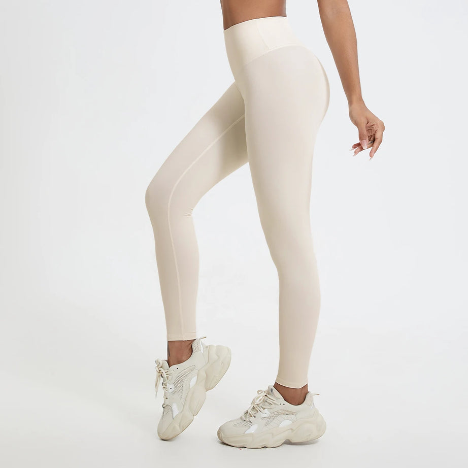 Leggings taille haute Hearuisavy en tissu ultra doux, séchage rapide, parfaits pour la gym, le yoga et la course à pied. Effet push-up.