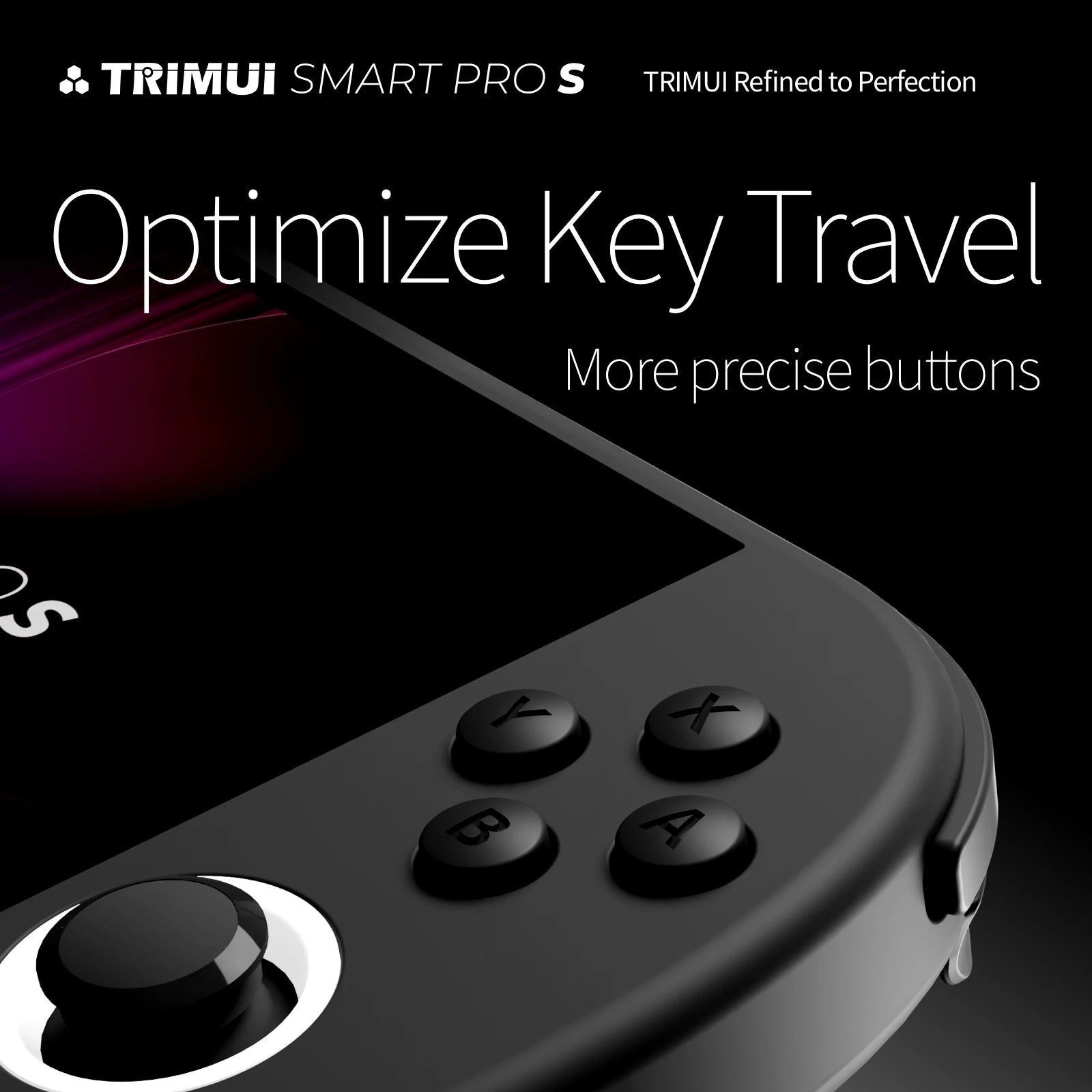Console de jeu portable Trimui Smart Pro S, écran IPS 4,96 pouces, système Linux, joystick, éclairage RGB, jeu vidéo rétro, cadeau Smartpros