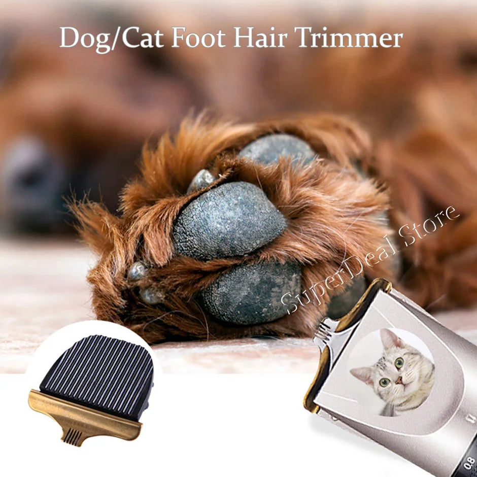 Tondeuse pour chien, tondeuse à poils pour le toilettage (animaux de compagnie/chats/chiens/lapins), kit de tondeuse et rasoir PetsFader