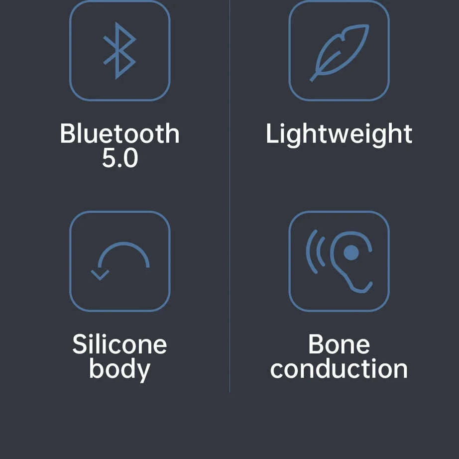 Écouteurs sans fil Shokz Open pour le sport, à conduction osseuse, Bluetooth, étanches IPX8, avec 32 Go de RAM et lecteur MP3.