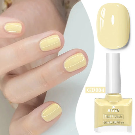 15ml Water-Based Nail Polish 40 Colors Long Lasting Quick Drying No Need of Lamp to Cure Nail Supplies Vernis for Nails Manicure