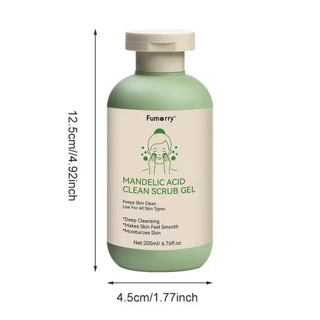 Gel exfoliant visage nettoyant en profondeur, purifiant les pores, soin éclaircissant, hydratant et réparateur, gommage visage