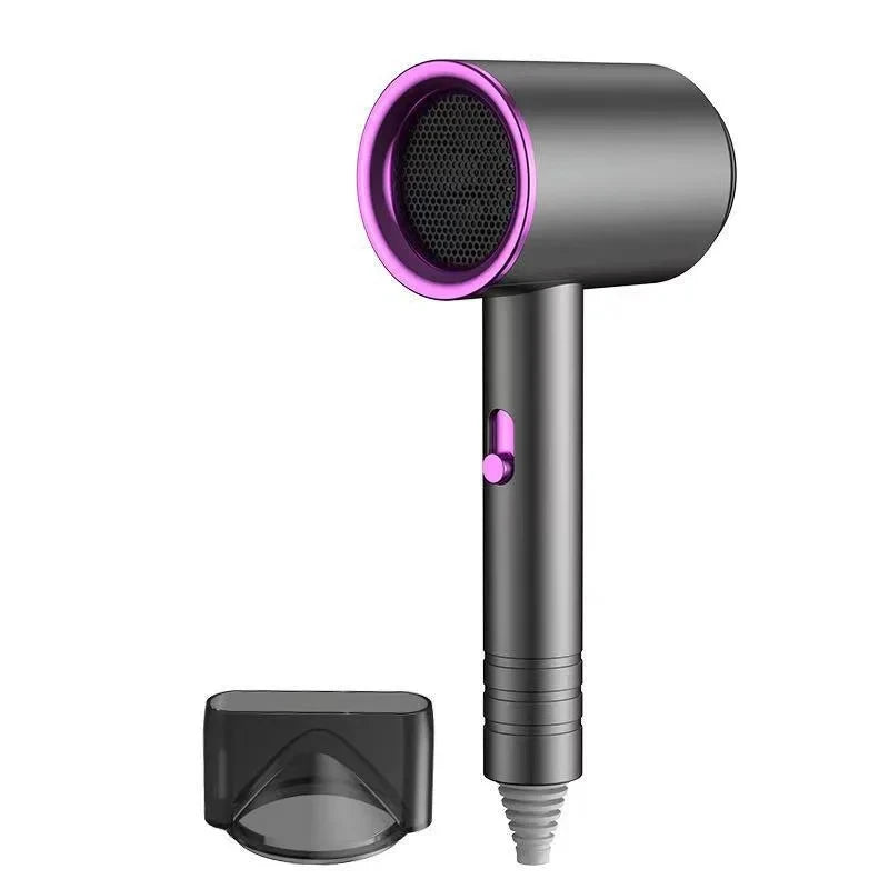 Sèche-cheveux professionnel portable avec protection ionique et thermique, idéal pour la maison, l'hôtel et les voyages. Usage domestique et hôtelier.