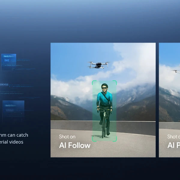 Drone Potensic ATOM 2 avec caméra, vidéo 4K HDR, photo 8K, nacelle 3 axes, moins de 249 g, prise de vue verticale, portée de 10 km, mode nuit IA, suivi IA