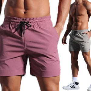 Pantalon de sport 2 en 1 pour homme, survêtement d'entraînement athlétique, pantalon de jogging, pantalon de fitness et de course à pied pour homme