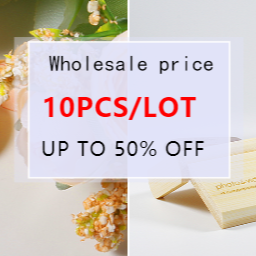 JASTER Lot de 10 clés USB 2.0 en bois (logo personnalisable) - 4 Go, 8 Go, 16 Go, 32 Go, 64 Go, 128 Go - Cadeau de mariage