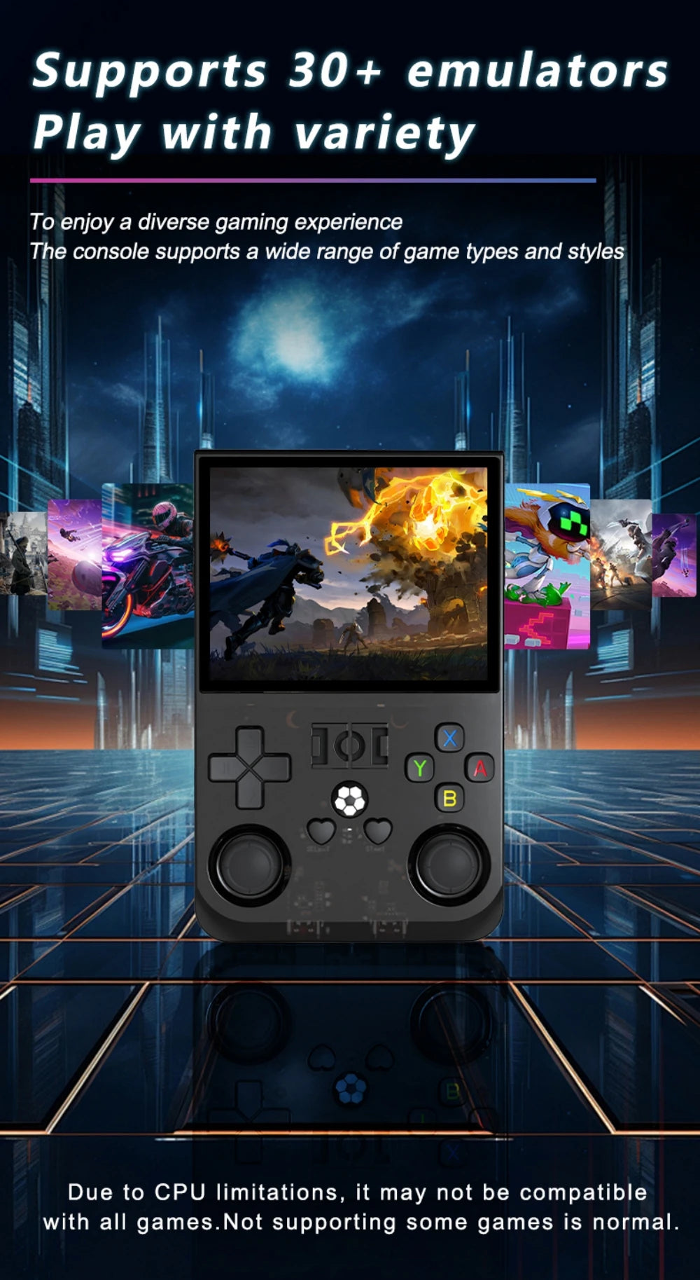 Console de jeux vidéo portable rétro R36 PRO (Open Source) sous Linux, écran IPS 3,5 pouces, 128 Go de stockage, jeux R36S