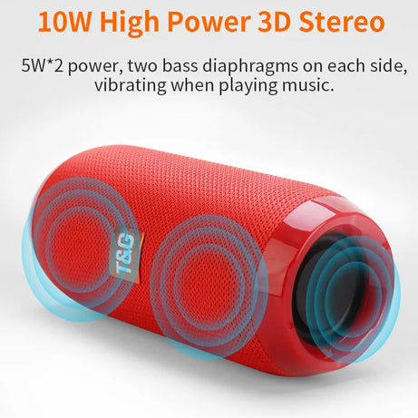 Enceinte Bluetooth portable sans fil Caixa De Som Blutooth Music Sound Box pour radio FM subwoofer audio Bluetooth mains libres Baffe