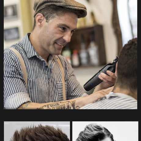 Tondeuse à cheveux sans fil Kemei 2299 Barber, tondeuse de précision à écartement zéro (0 mm), machine de coupe électrique professionnelle.