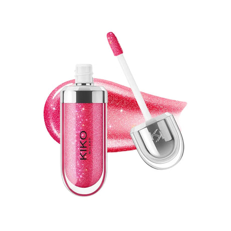 Kiko 3D Hydra LipGloss Blush waterproof longue tenue Maquillage scintillant Gloss à lèvres Brun Rose Mauve nacré