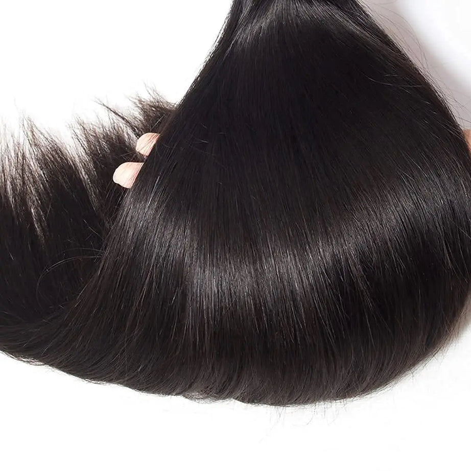 Extensions de cheveux lisses Tissage, 45, 50 et 55 cm (18, 20 et 22 pouces), cheveux naturels brésiliens, qualité 10A. Livraison en 3 jours en France.