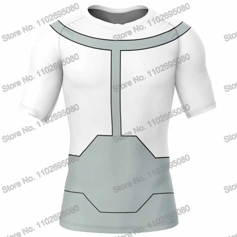 Vêtements de surf Invincible 4 BJJ MMA Rash Guard Homme Manches Courtes T-shirt de plongée Maillot de bain moulant Combinaison de plage d'été Femme GYM