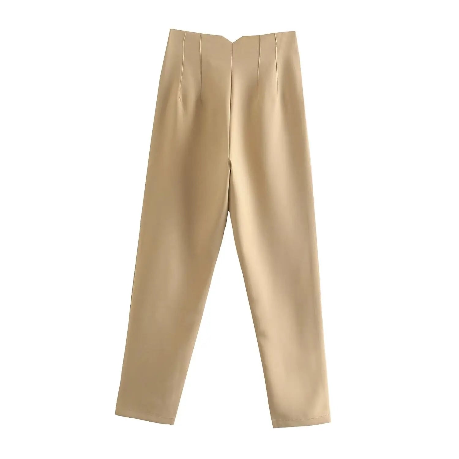 Tenues de bureau Koekop Pantalons crayon Noir Rose Blanc Pantalons Femme Mode Vêtements de bureau Pantalons taille haute pour femmes Pantalons habillés