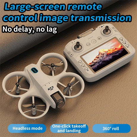 Drone GT3 MAX 2025 - 8K HD 4,3" - Télécommande - Mode sans tête - Hélicoptère - Flip 360° - Quadricoptère - Jouet - Mini drone - Cadeau pour enfant