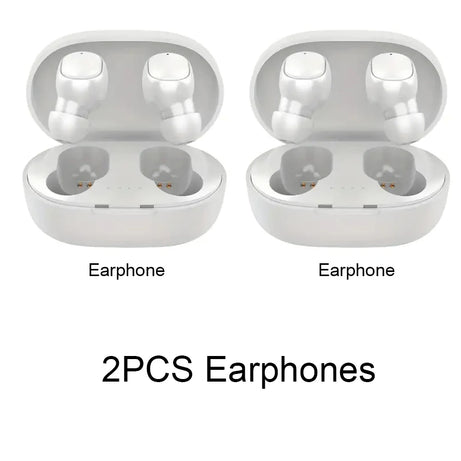 Écouteurs intra-auriculaires Bluetooth sans fil TWS A6S avec réduction de bruit et micro pour Huawei, Xiaomi et Redmi